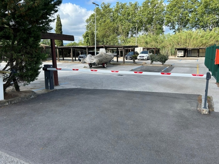 Barrière BFT Giotto ultra bt Aurelien service automatisme à port Grimaud